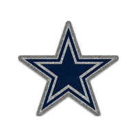 Dallas Cowboys Glitter Acrylic Auto Emblem