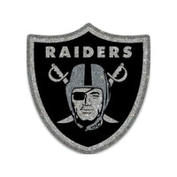 Las Vegas Raiders Glitter Acrylic Auto Emblem