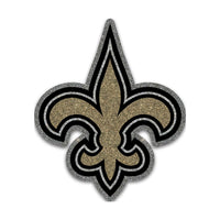 New Orleans Saints Glitter Acrylic Auto Emblem