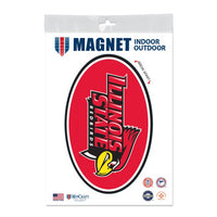 Wholesale-Illinois State Redbirds Outdoor Magnets 5" x 7"