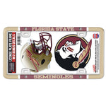 Wholesale-Florida State Seminoles License Plate Thin Frame - Plastic w/Decal
