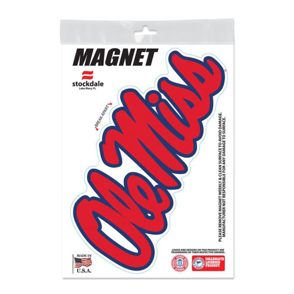 Wholesale-Ole Miss Rebels Outdoor Magnets 5" x 7"