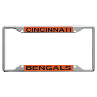 Cincinnati Bengals Lic Plt Frame S/S Printed