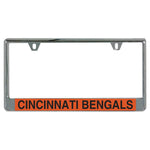 Cincinnati Bengals Lic Plate Frame B/O Printed