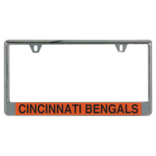 Cincinnati Bengals Lic Plate Frame B/O Printed
