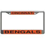 Cincinnati Bengals Lic Plt Frame S/L Printed