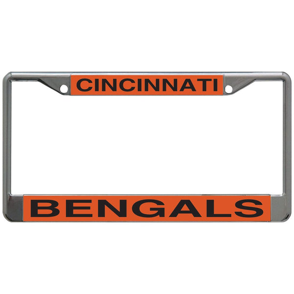 Cincinnati Bengals Lic Plt Frame S/L Printed