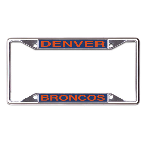 Denver Broncos Lic Plt Frame S/S Printed