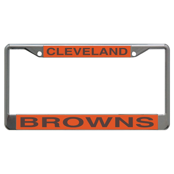 Cleveland Browns Lic Plt Frame S/L Printed