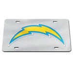 Los Angeles Chargers Specialty Acrylic License Plate