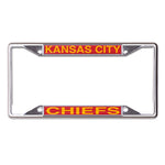 Kansas City Chiefs Lic Plt Frame S/S Printed