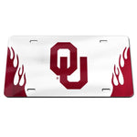 Wholesale-Oklahoma Sooners Acrylic Classic License Plates