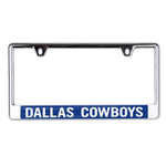 Dallas Cowboys Lic Plate Frame B/O Printed