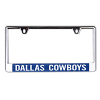 Dallas Cowboys Lic Plate Frame B/O Printed
