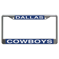 Dallas Cowboys Lic Plt Frame S/L Printed