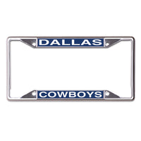 Dallas Cowboys Lic Plt Frame S/S Printed