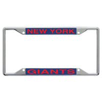 New York Giants Lic Plt Frame S/S Printed
