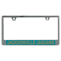 Jacksonville Jaguars Lic Plate Frame B/O Printed