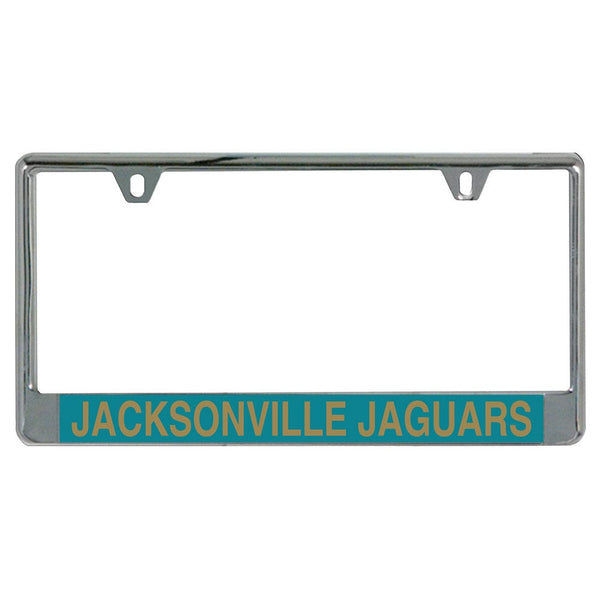 Jacksonville Jaguars Lic Plate Frame B/O Printed