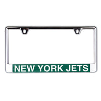 New York Jets Lic Plate Frame B/O Printed