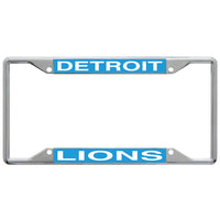 Detroit Lions Lic Plt Frame S/S Printed
