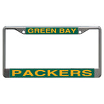 Green Bay Packers Lic Plt Frame S/L Printed