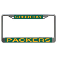 Green Bay Packers Lic Plt Frame S/L Printed