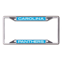 Carolina Panthers Lic Plt Frame S/S Printed