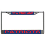 New England Patriots Lic Plt Frame S/L Printed