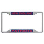New England Patriots Lic Plt Frame S/S Printed