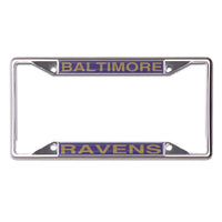 Baltimore Ravens Lic Plt Frame S/S Printed