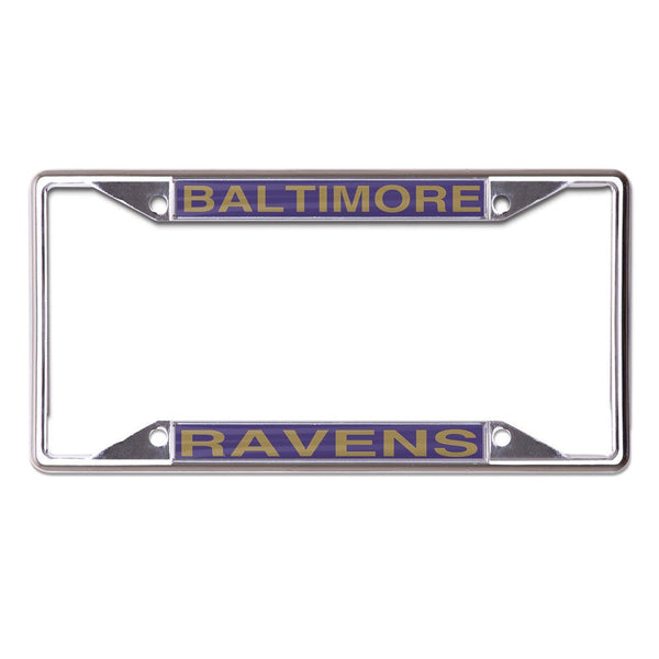 Baltimore Ravens Lic Plt Frame S/S Printed