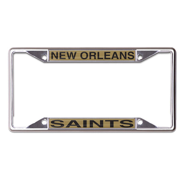 New Orleans Saints Lic Plt Frame S/S Printed