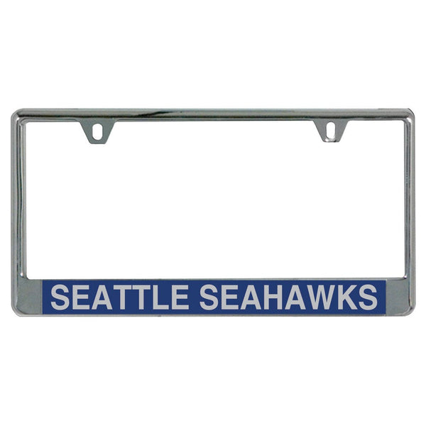 Seattle Seahawks Lic Plate Frame B/O Printed