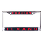 Houston Texans Lic Plt Frame S/L Printed