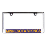 Minnesota Vikings Lic Plate Frame B/O Printed