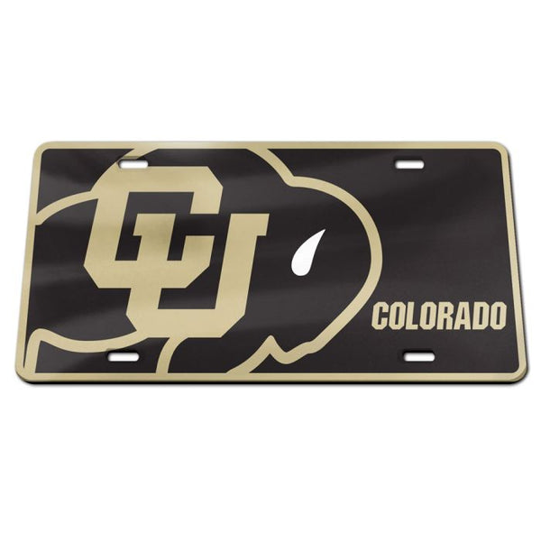 Wholesale-Colorado Buffaloes MEGA Specialty Acrylic License Plate