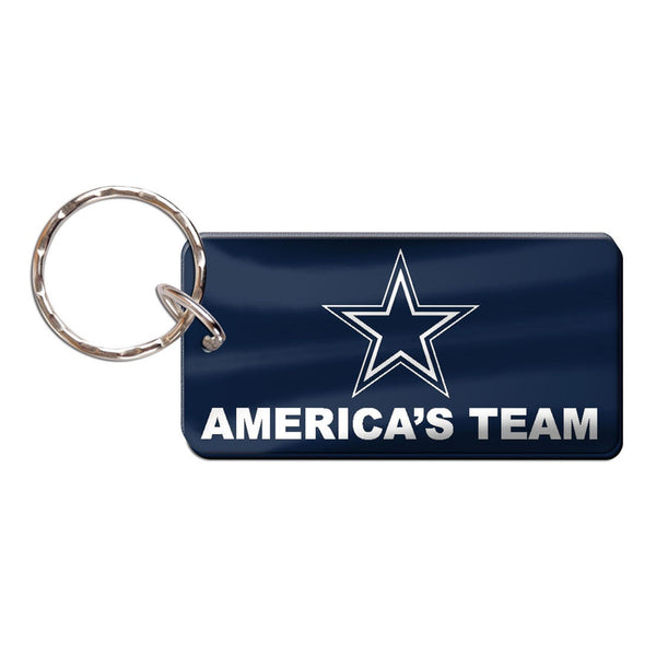 Dallas Cowboys Keychain Rectangle