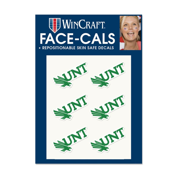 North Texas Mean Green Face Cals