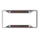 Minnesota Wild GLITTER Lic Plt Frame S/S Printed