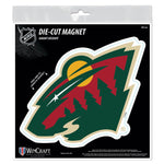 Minnesota Wild Outdoor Magnets 6" x 6"