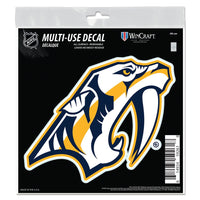 Nashville Predators All Surface Decal 6" x 6"