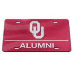 Wholesale-Oklahoma Sooners Specialty Acrylic License Plate