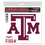 Texas A&M Aggies All Surface Decal 6" x 6"