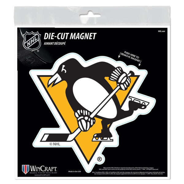 Pittsburgh Penguins Outdoor Magnets 6" x 6"