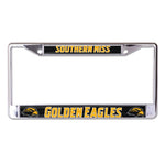 Wholesale-Southern Miss Golden Eagles Lic Plt Frame S/L Domed