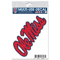 Wholesale-Ole Miss Rebels All Surface Decals 3" x 5"