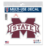 Mississippi State Bulldogs All Surface Decal 6" x 6"