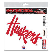 Wholesale-Nebraska Cornhuskers All Surface Decal 6" x 6"