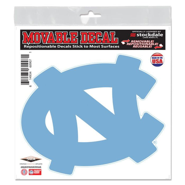 Wholesale-North Carolina Tar Heels All Surface Decal 6" x 6"